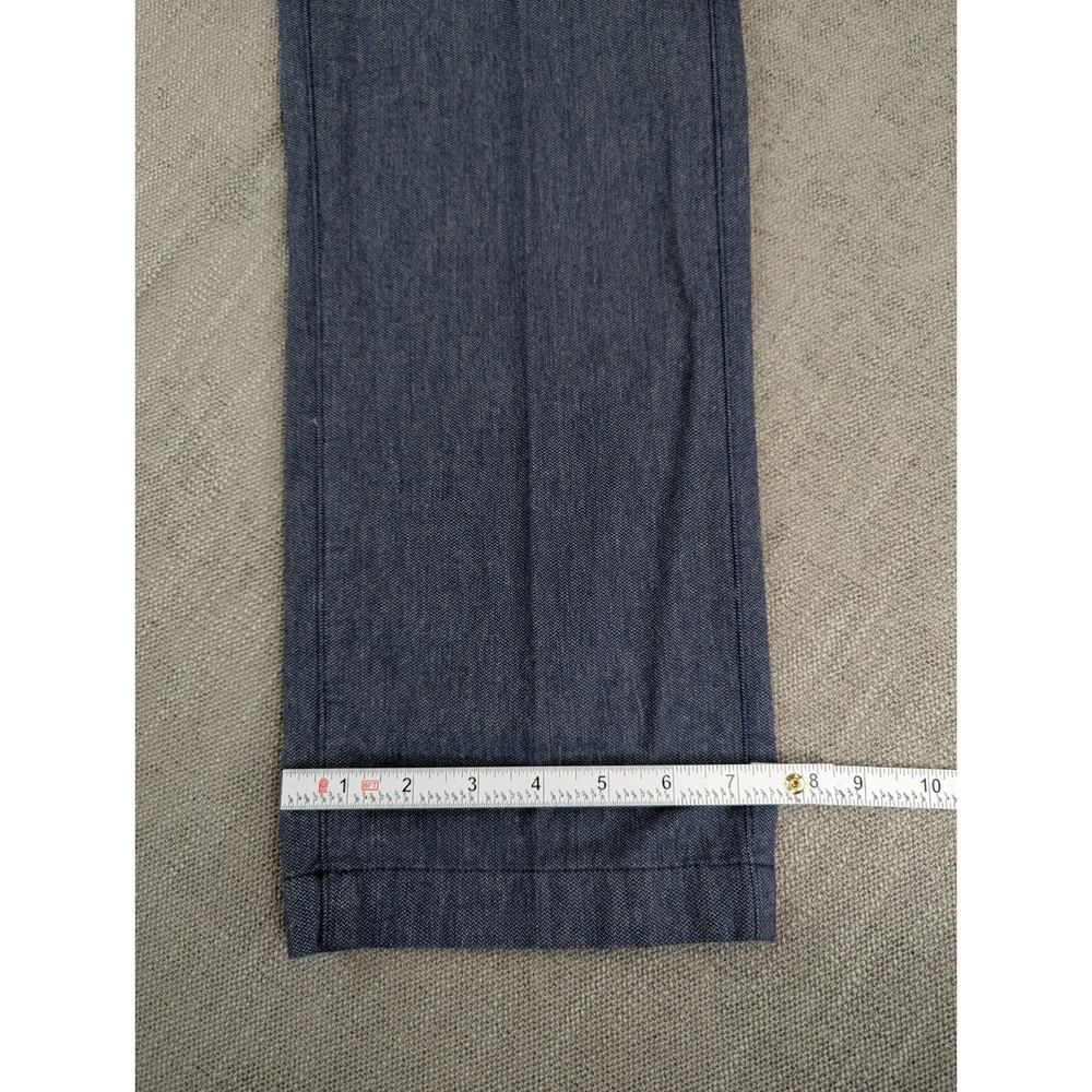 NWT Banana Republic Pants Mens 33x34 Blue Chino Kentfield Slim Fit Cotton Casual - Picture 9 of 11